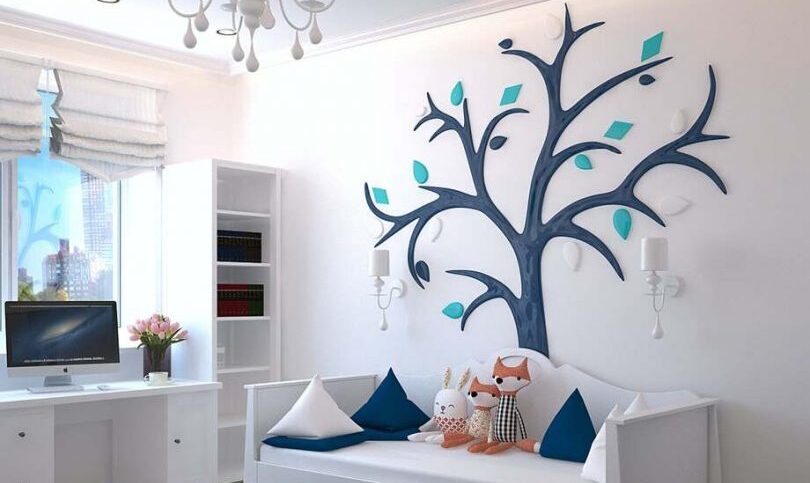 Comment décorer les murs d'une chambre d'enfant ?